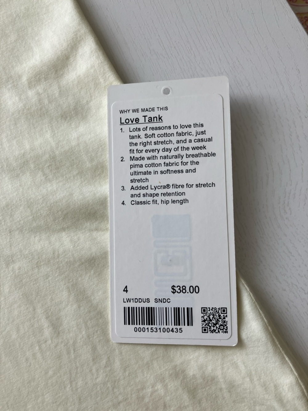 Lululemon Love Tank (Size 4) - Picture 6 of 11